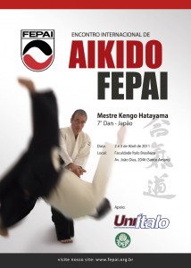 Encontro Internacional de Aikido Fepai com Kengo Hatayama - 7º Dan Aikikai