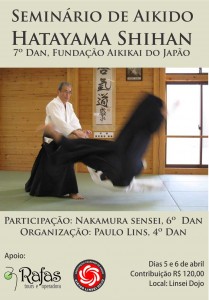 Seminário de Aikido com Hatayama Shihan em Fortaleza - CE